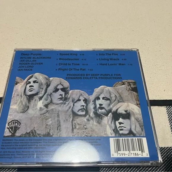 Deep Purple In Rock CD - Picture 4 of 4